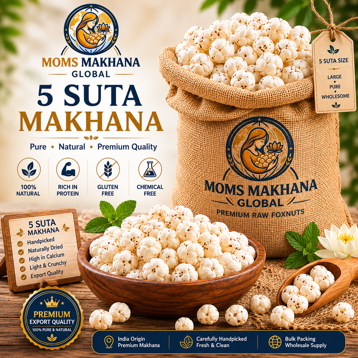 5 Suta makhana
